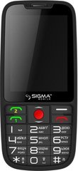 Мобільний телефон Sigma Comfort 50 Elegance Black