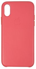 Чехол Armorstandart Leather Case для Apple iPhone XS/X Peony Pink (ARM53577)