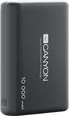 Універсальна мобільна батарея Canyon 10000 mAh Black (CNS-CPBP10B)