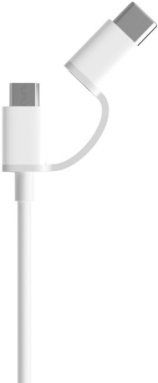 Кабель Xiaomi Mi 2in1 USB Cable micro/type-c 1m white