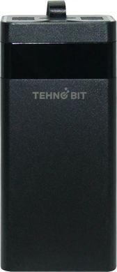 Універсальна мобільна батарея Tehno Bit TB-702-40 40000mAh 2.1A 4USB 4 in1 LCD