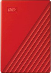 Зовнішній жорсткий диск WD My Passport 2 TB Red (WDBYVG0020BRD-WESN)