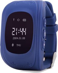 Детские смарт часы UWatch Q50 Kid smart watch Dark Blue
