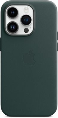 Чехол Apple для iPhone 14 Pro Max Leather Case with MagSafe Forest Green (MPPN3ZE/A)