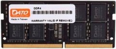 Оперативна пам'ять SO-DIMM Dato 8GB/2666 DDR4 (8GG1G8D26L)