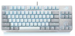 Клавіатура ASUS ROG Strix Scope NX TKL Moonlight White (90MP02B6-BKRA00)