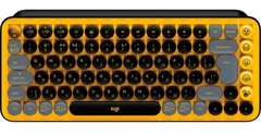 Клавіатура LOGITECH POP Emoji Keys Blast Yellow (920-010716)