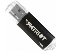 Флешка Patriot USB 2.0 Xporter Pulse 16GB Metal/Black