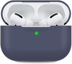 Чохол MakeFuture для навушників Apple AirPods Pro Silicone Blue