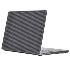 Накладка WiWU iKavlar Crystal Shield for MacBook 16.2 Pro A2485 (2021) Black Stripe