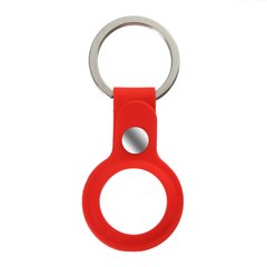 Чохол-брелок ArmorStandart для AirTag Silicone Ring with Button Red (ARM59149)