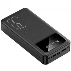 Універсальна мобільна батарея Linkage LKP-30 30000mAh Black