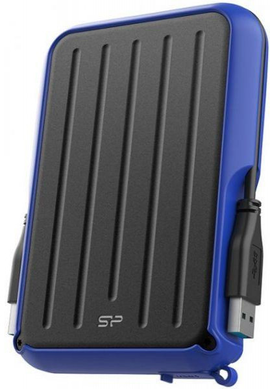 Зовнішній жорсткий диск Silicon Power Armor A66 2 TB Blue (SP020TBPHD66SS3B)