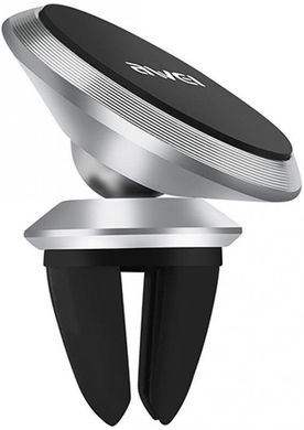 Держатель Awei X5 Air Vent Magnet 360 Degree Rotate Car Mount Holder Silver