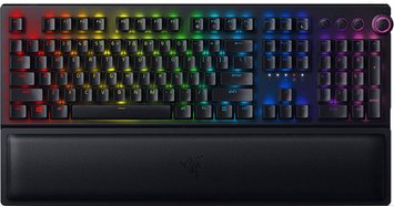 Клавіатура Razer BlackWidow V3 Pro Green Switch Russian Layout WL/BT/USB RGB Black (RZ03-03530800-R3R1)