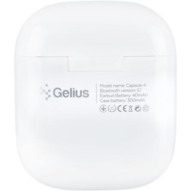 Наушники Bluetooth Gelius Pro Capsule 4 GP-TWS-004i White