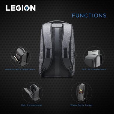 Рюкзак для ноутбука Lenovo Legion 15.6" Grey (GX40S69333)