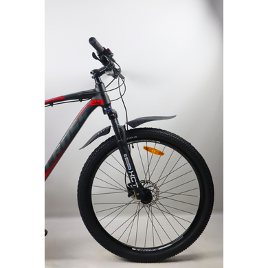 Велосипед Cross Egoist V2 29" 21" чорний-червоний (29СJA-003452)