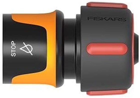 З'єднувач Fiskars для шлангу з аквастопом 19мм(3/4") (1027081)