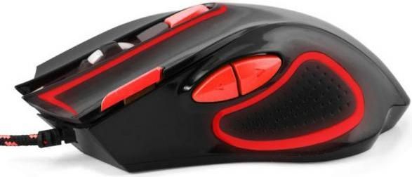 Миша Esperanza MX401 HAWK Black-Red (EGM401KR)