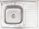 Кухонна мийка Lidz 6080-L Decor 0,6 мм (LIDZ6080DEC06)