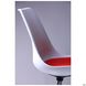 Барний стілець AMF Aster Chrome Білий/Червоний (515535)