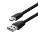 Кабель EVOC GLITTER SERIES Micro USB Quick Cable (K) Black