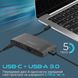 USB Хаб Promate mediahub-c6.black