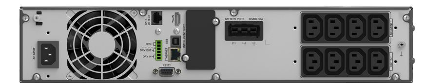 Джерело безперебійного живлення PowerWalker VFI 1000 ICR IoT (10122196)