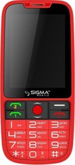 Мобильный телефон Sigma Comfort 50 Elegance Red