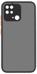 Чохол MakeFuture Xiaomi Redmi 10C Frame (Matte PC+TPU) Black (MCMF-XR10CBK)