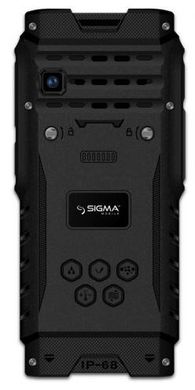 Телефон-рація Sigma mobile X-TREME DZ68 Black