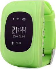 Дитячий смарт годинник UWatch Q50 Kid smart watch Green