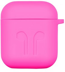 Чохол 2Е для Apple AirPods Pure Color Silicone Imprint (1.5mm) Fuchsia (2E-AIR-PODS-IBSI-1.5-FK)