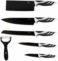 Набір ножів Cecotec 6 Pro Set Black, 6 предметів (CCTC-01024)