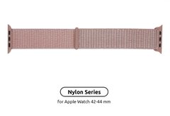 Ремінець Armorstandart Nylon Band для Apple Watch All Series 42/44 mm Pink Sand (ARM56052)
