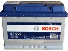 Автомобильный аккумулятор Bosch 74А 0092S40090