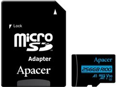 Карта пам'яті Apacer MicroSDXC 256GB (AAP256GMCSX10U7-R)