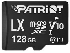 Карта пам'яті 128GB UHS-I Class 10 Patriot LX (PSF128GMDC10)