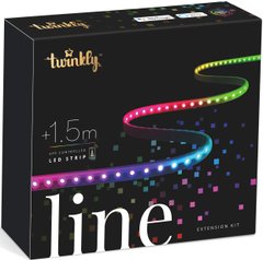 Лінійна гірлянда Twinkly Smart LED Line 100 RGB Gen II IP20 1,5m (TWL100ADP-B)