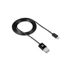Кабель Canyon Lightning — USB 1 м Black (CNE-CFI1B)