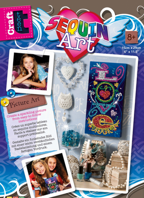 Набор для творчества Sequin Art PICTURE ART Craft Teen Love SA1420