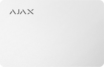 Безконтактна картка Ajax Pass White 100 шт. (000022790)