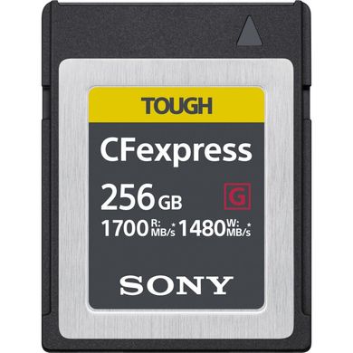 Карта памяти Sony CFexpress Type B 256GB R1700 / W1480 (CEBG256.SYM)