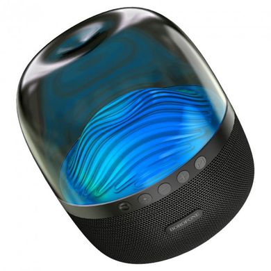 Портативна акустика Borofone BP8 Glazed colorful luminous BT speaker Black (BP8B)