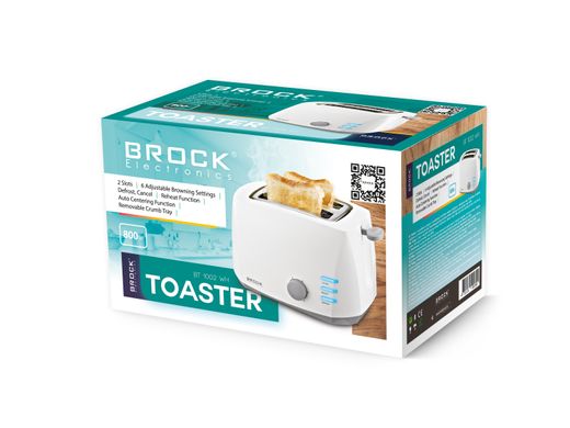 Тостер BROCK BT 1002 WH