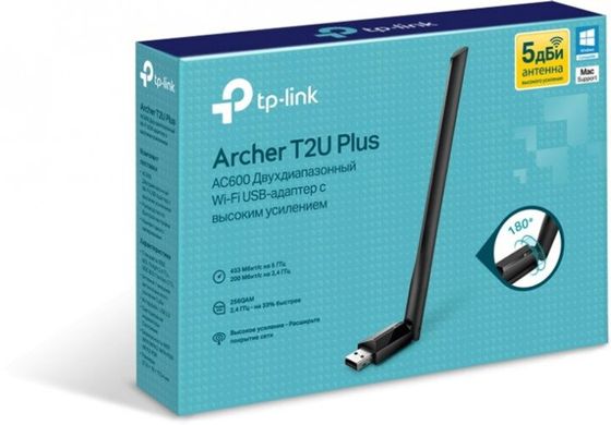 Wi-Fi адаптер TP-Link Archer T2U Plus