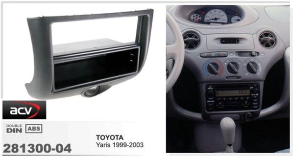 Перехідна рамка ACV 281300-04 Toyota Yaris 1999-2003