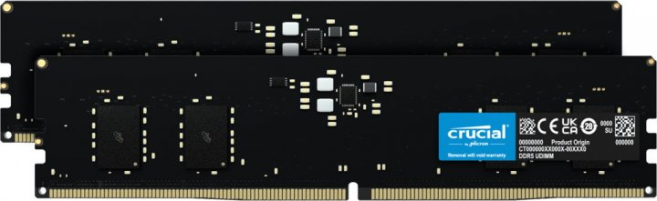 Оперативна пам'ять Crucial 16 GB (2x8GB) DDR5 4800 MHz (CT2K8G48C40U5)