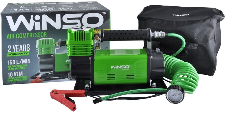 Автомобильный компрессор Winso 10 Атм, 600Вт (129000)